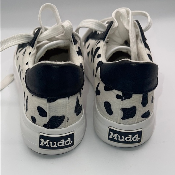 Mudd Black and White Sneakers Classic Checkerboard Design - Picture 4 of 5